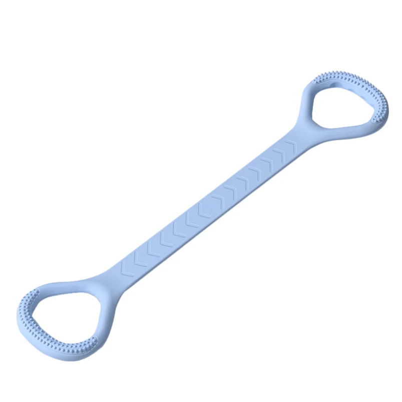 Figure 8 Fitness Elastic Band with Handles Arm Back Training Elastic Ropes for Physical Therapy Yoga Pilates Stretching