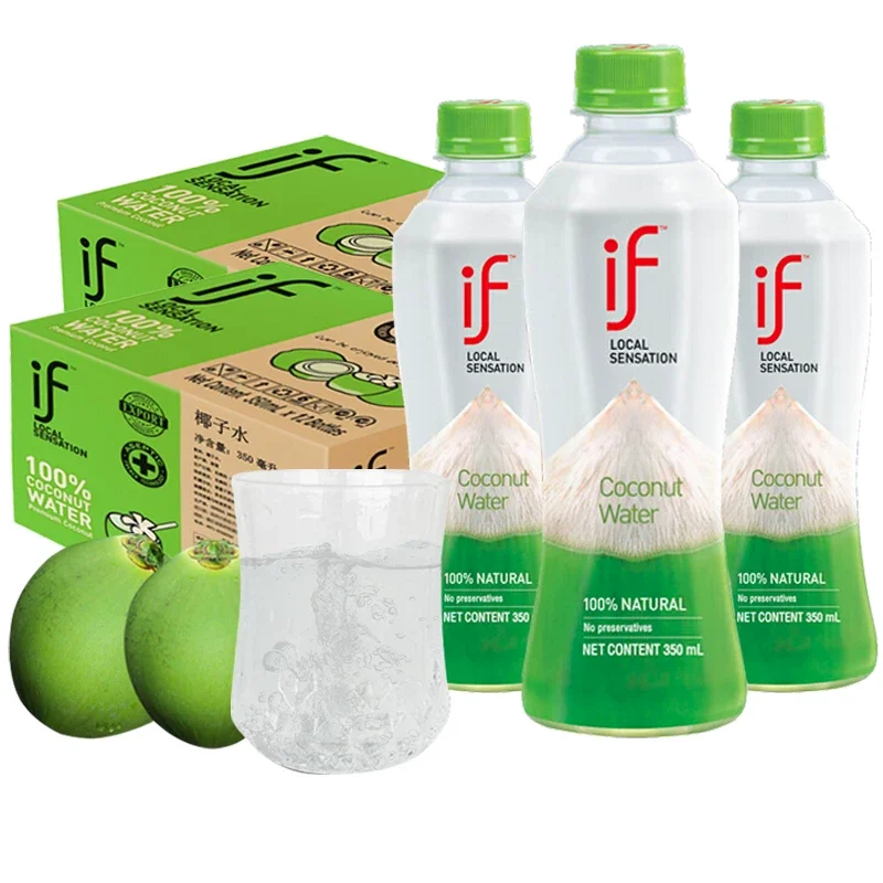 New Arrival Thailand if Coconut Juice Drink Exotic Snack Fruity 350ml