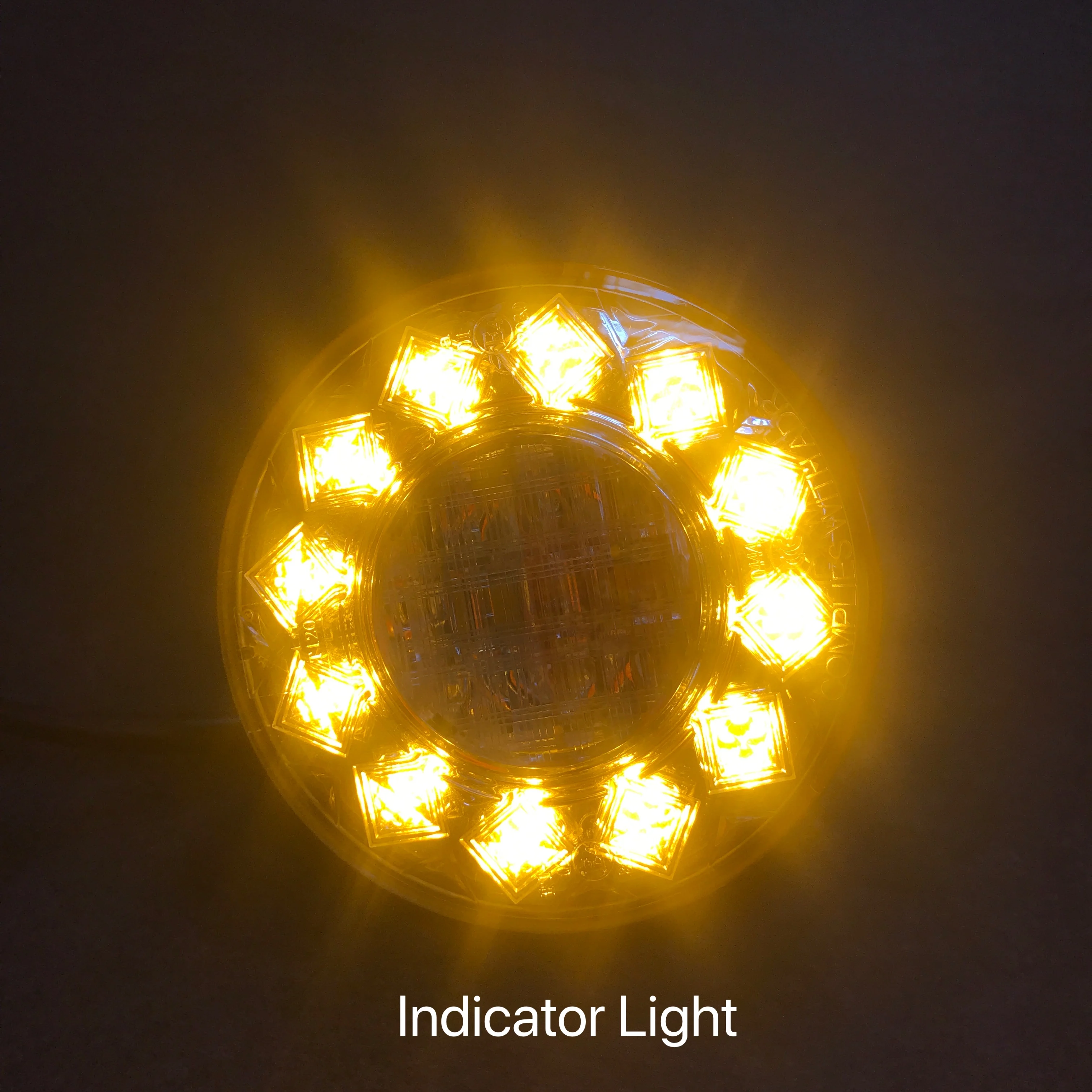 truck lights 24  SMD LED rear round type tail lamp