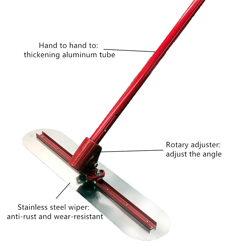 Steel Plaster Trowel Handheld Magnesium Steel Bull Float Stainless Steel Concrete Bull Float Concrete Finishing Trowel