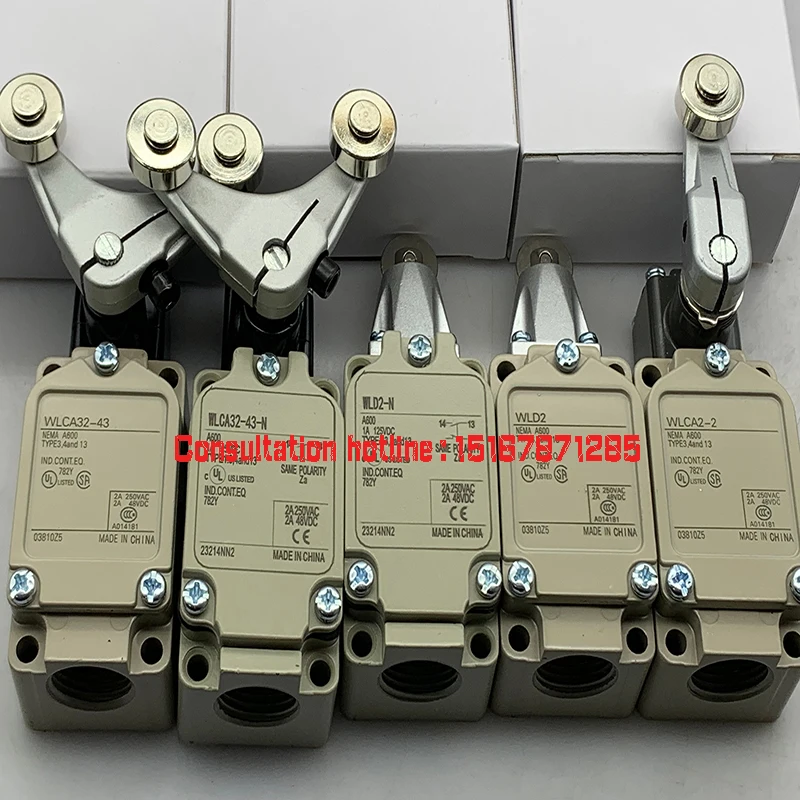all-new travel switch WLGCA2 WLGCA2-2 WLCL-2 WL01CL-2 WL01GCA2 Limit switch