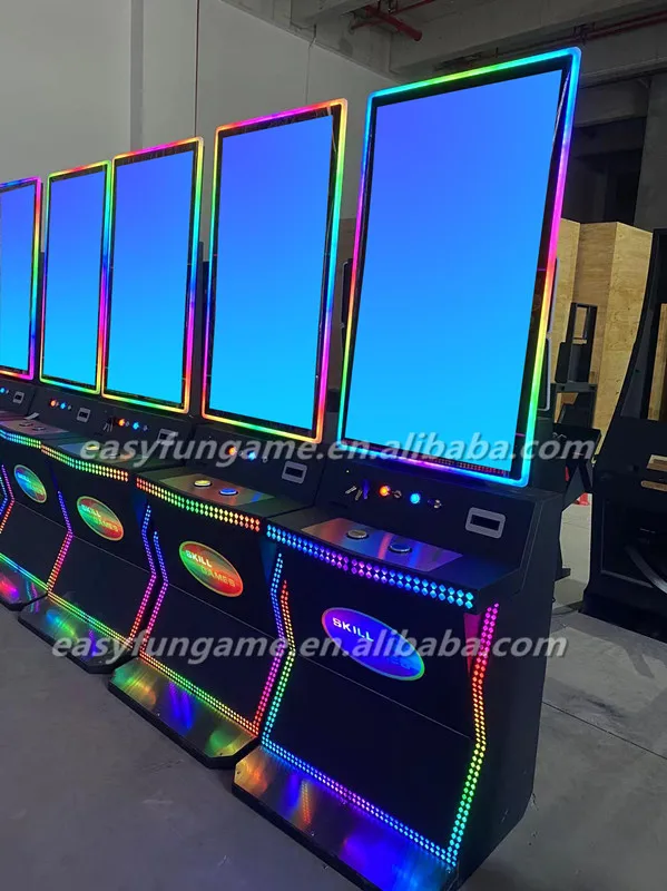 2024 Newest Popular 43 Inch Curved Touch Screen LED Gaming Monitor Metal Cabinet USA style game machines