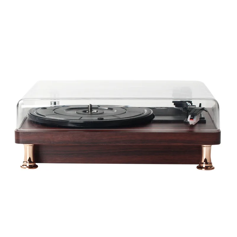 High-end Classical Electric Gramophone Direct-drive Record Old-fashioned Turntable 33/45/78rpm Record Player