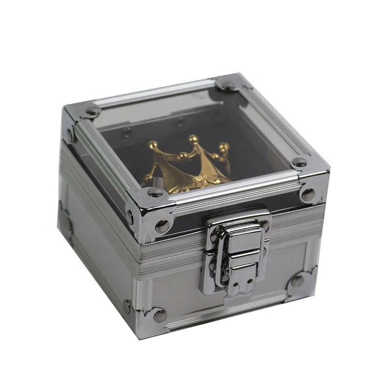 Custom Gift Box Packaging Luxury Watch Boxes Jewelry Bracelet Organizing Box Aluminum