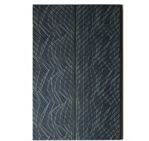wall decoration material 2.9 m meter long 20 cm width  high quality color customized 3d ps wall panel manufacture