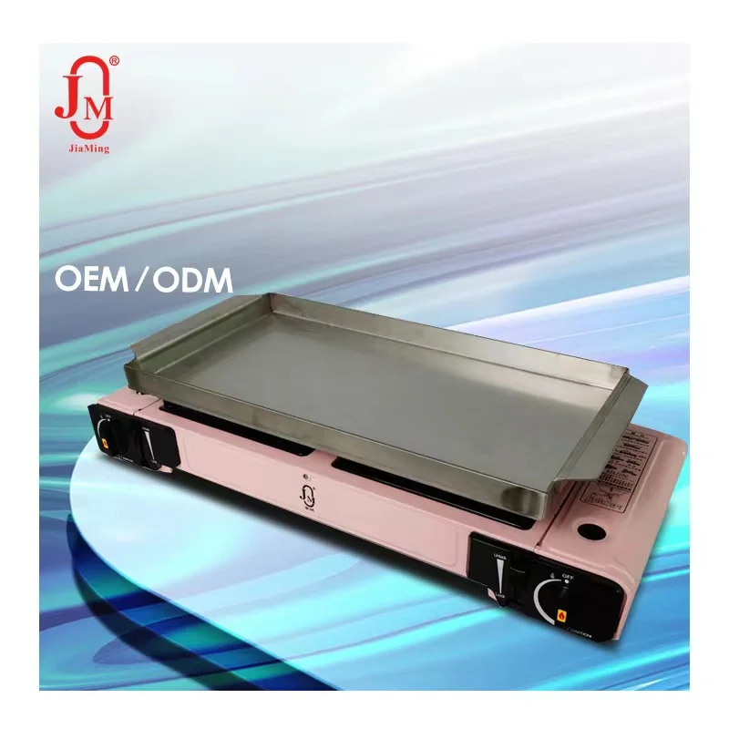 2 Burner Propane Gas Cooktops Kitchen Appliance Double Cooker Portable Outdoor Camping Cook Hob Two Cooking Gas Stove for Camp