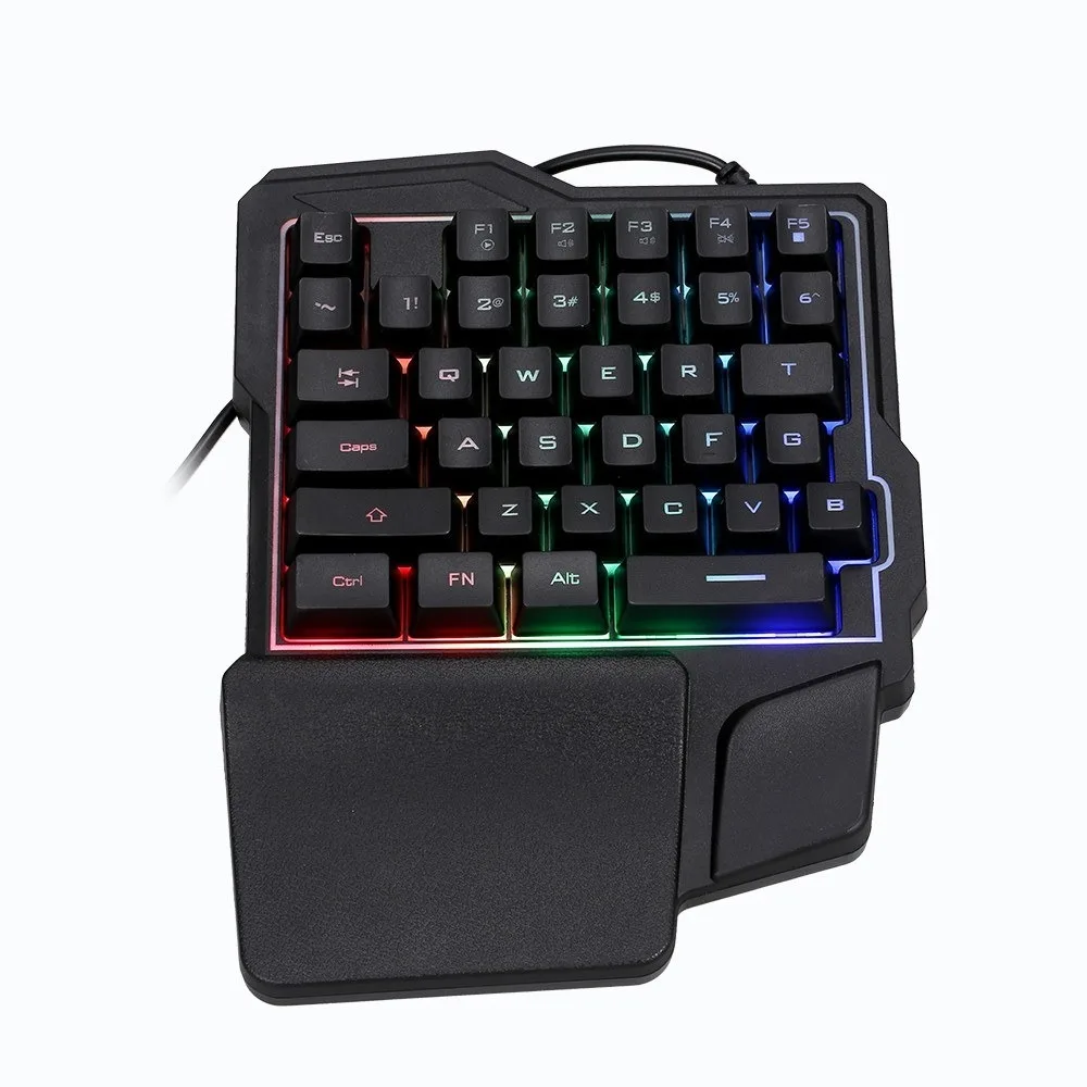 Ready to ship one hand keyboard for gaming computer