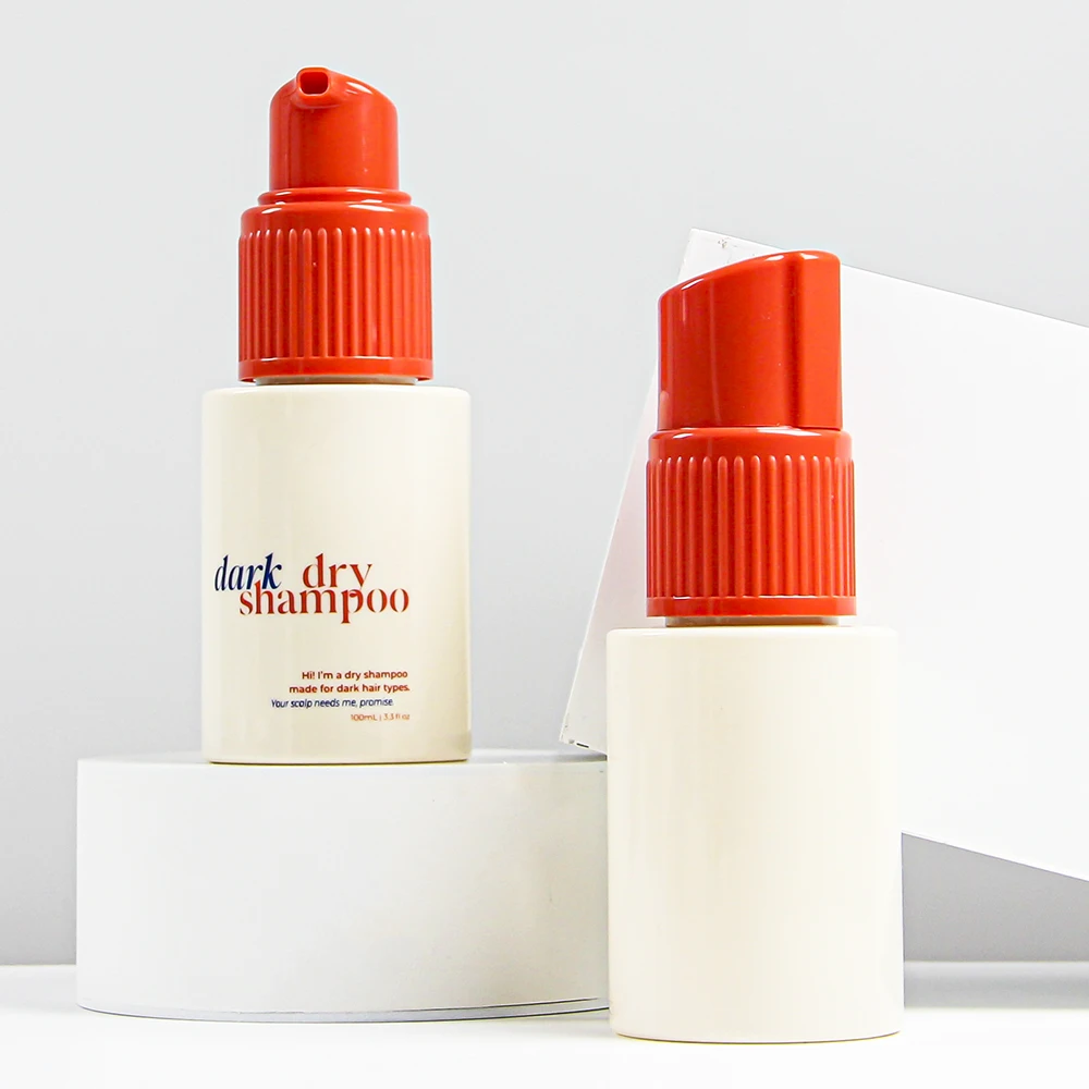 Refillable Portable Cosmetic Container 60ml 80ml 120ml Plastic Hair Talcum Baby Powder Spray Loose Bottle With Dispenser