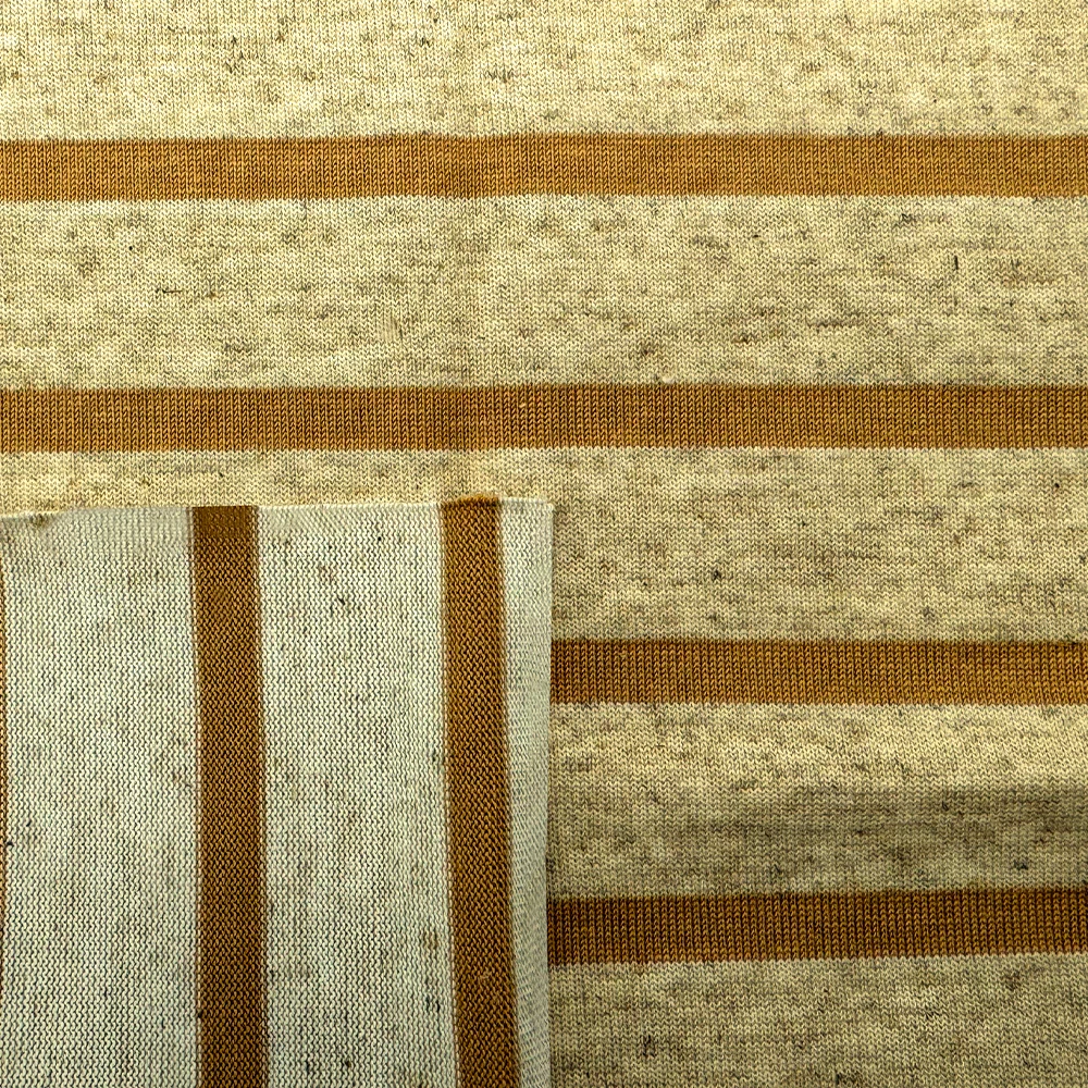 High quality fabrics 22% linen 78% cotton knitted linen fabrics