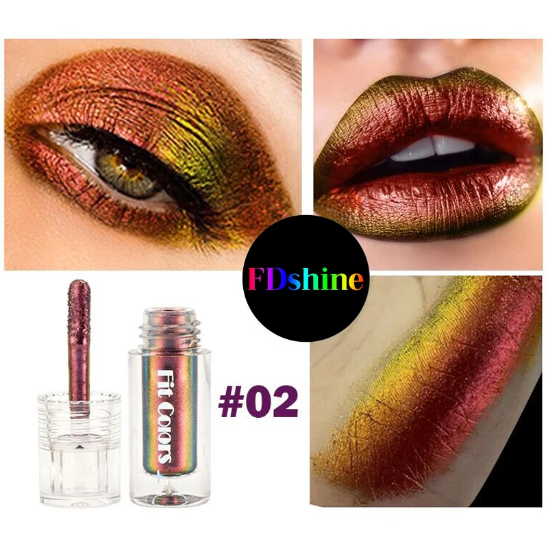 Multi Chrome Pigment Multi-chrome Shade Shifting Pigments Metallic Glitter Chameleon Eyeshadow Shiny Smokey Eye Shadow