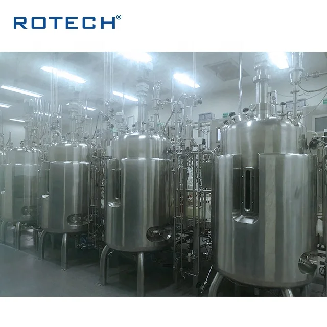 Industrial fermentor pharmaceutical good quality bioreactor