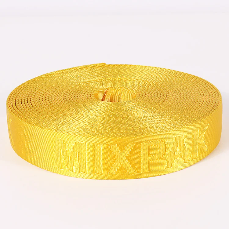 Custom High density 25mm nylon tape webbing for lanyard