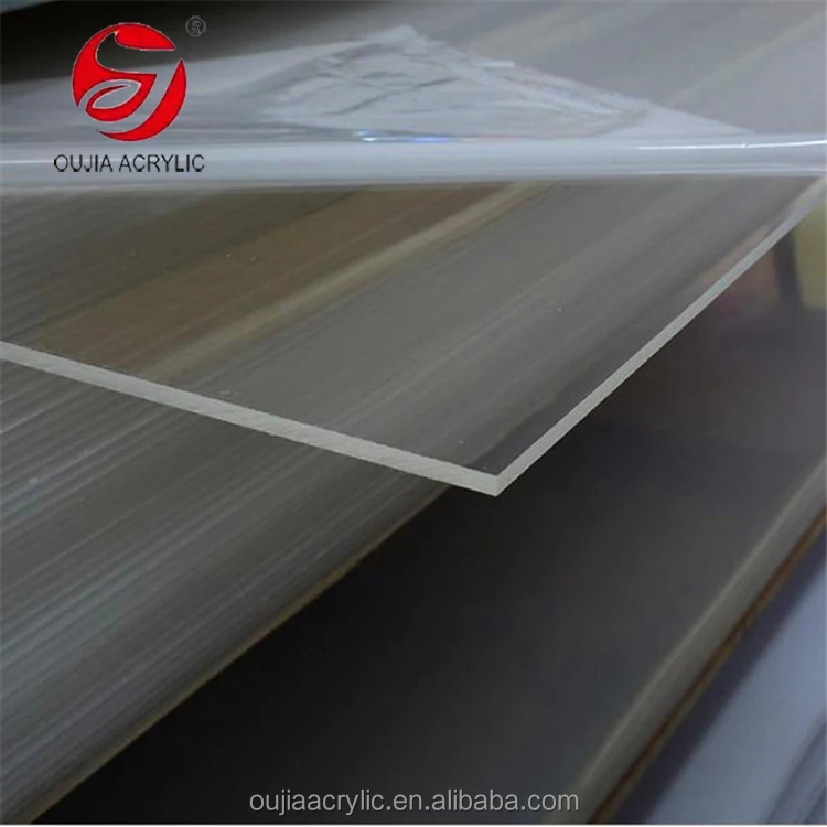 Wholesale Acrylic 4*8ft 3mm 5mm 8mm 10mm 12mm 18mm Transparent Cast Acrylic Sheet
