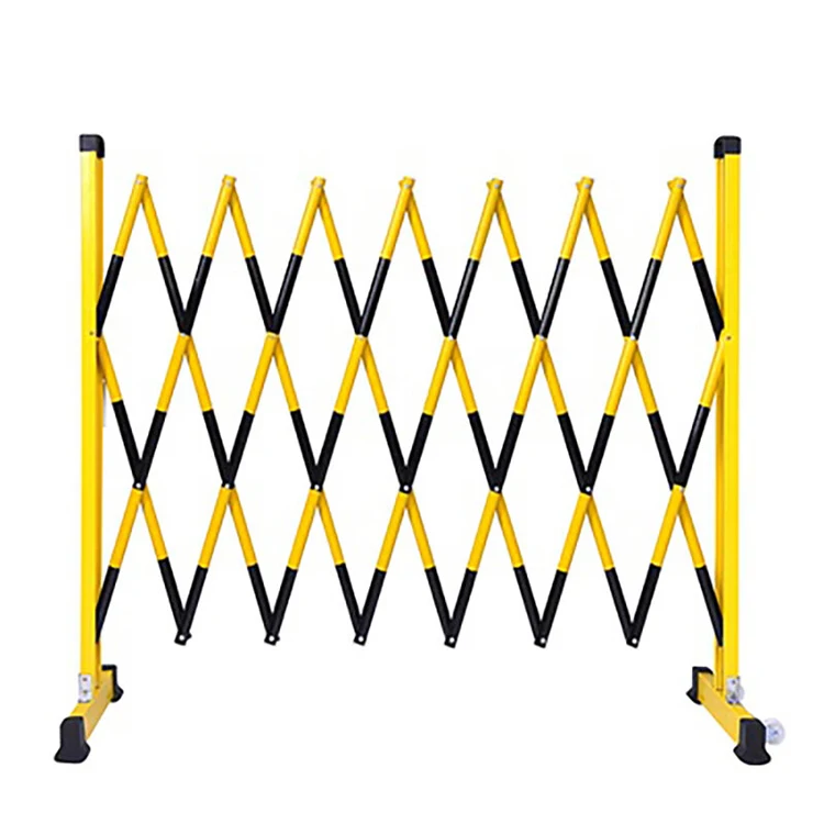 Frp telescopic fence frp electric safety construction fence insulated School and shopping mall isolation barriers