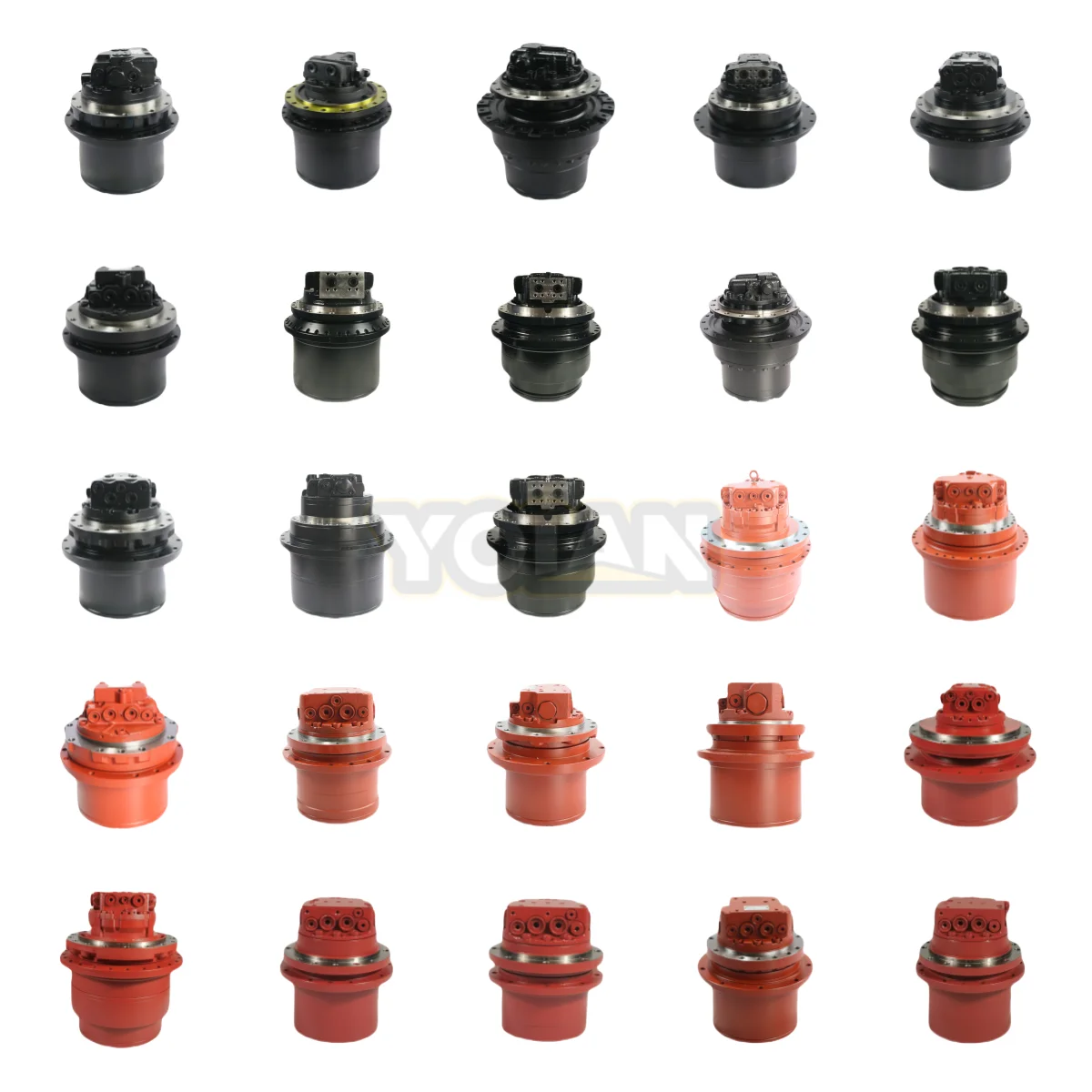 Запчасти для строительной техники ZAX200 ZAX200-3-5G ZAX230 ZAX240-3 ходовой двигатель в сборе экскаватора HITACHI
