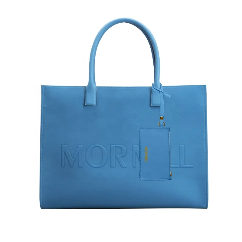 2022 New Design Ladies Leather Large Capacity Women Tote Bags With Custom Printed Logo