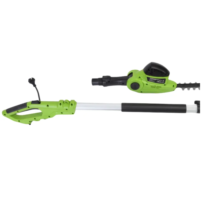 Garden Tools Tree Trimming Dual Blade Telescopic Hedge Trimmer Long Pole Electric Hedge Trimmer Machine