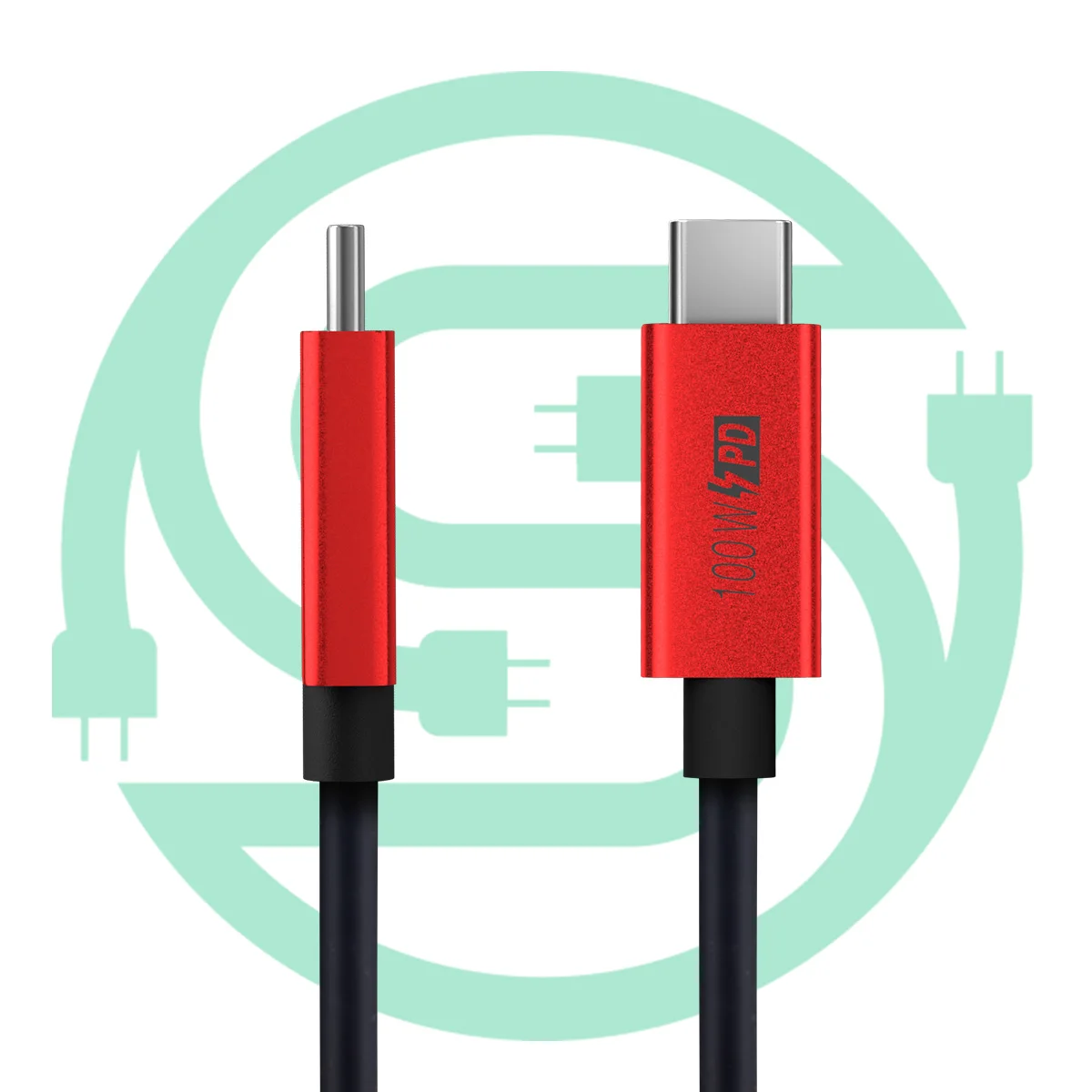 Wire wholesale ,5A 20V 100W USB Type-C 3.1 Charging and Data Sync Cable Fit Mobilephone Laptop