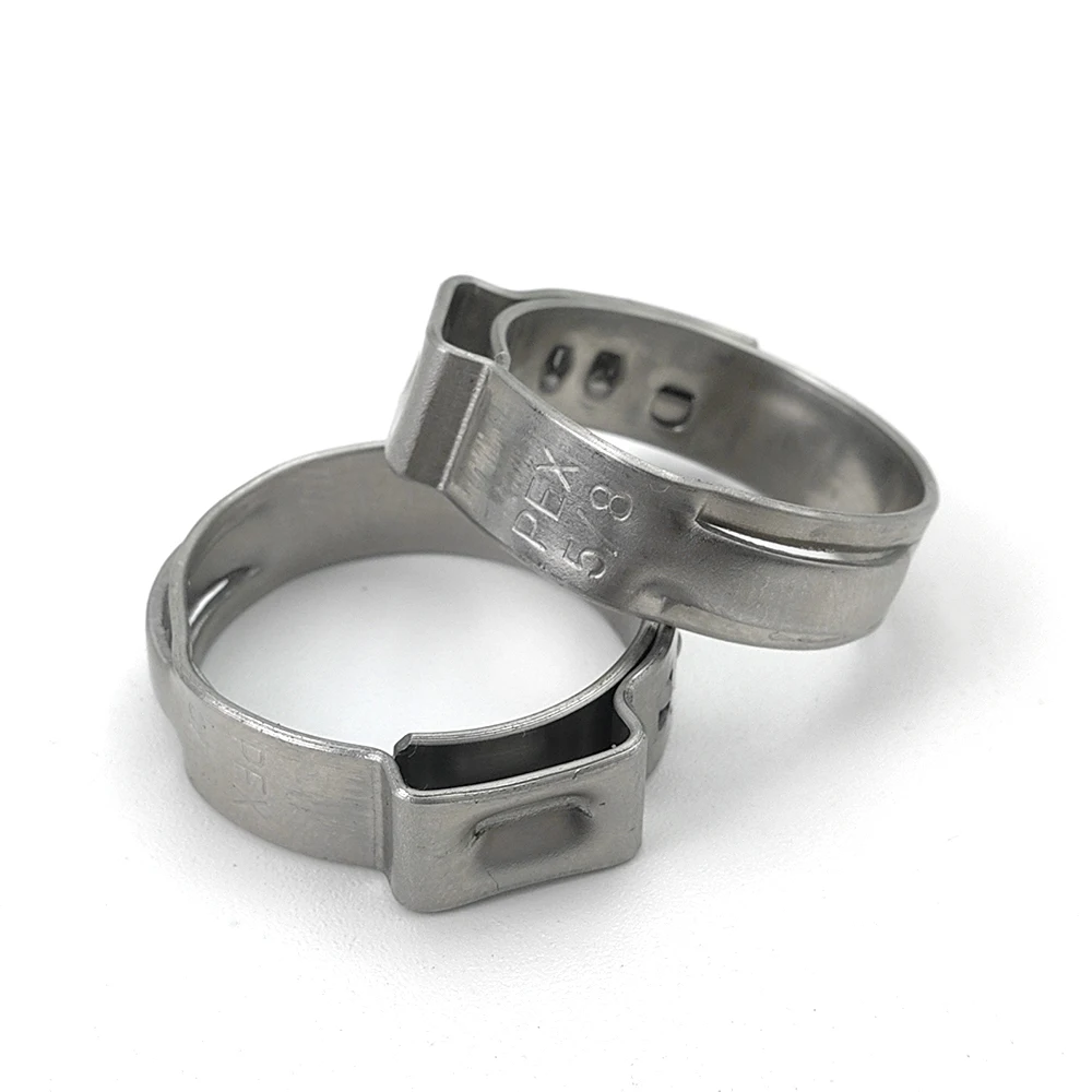 Reliable Crimp Rings PEX Cinch Clamps for PEX Tubing