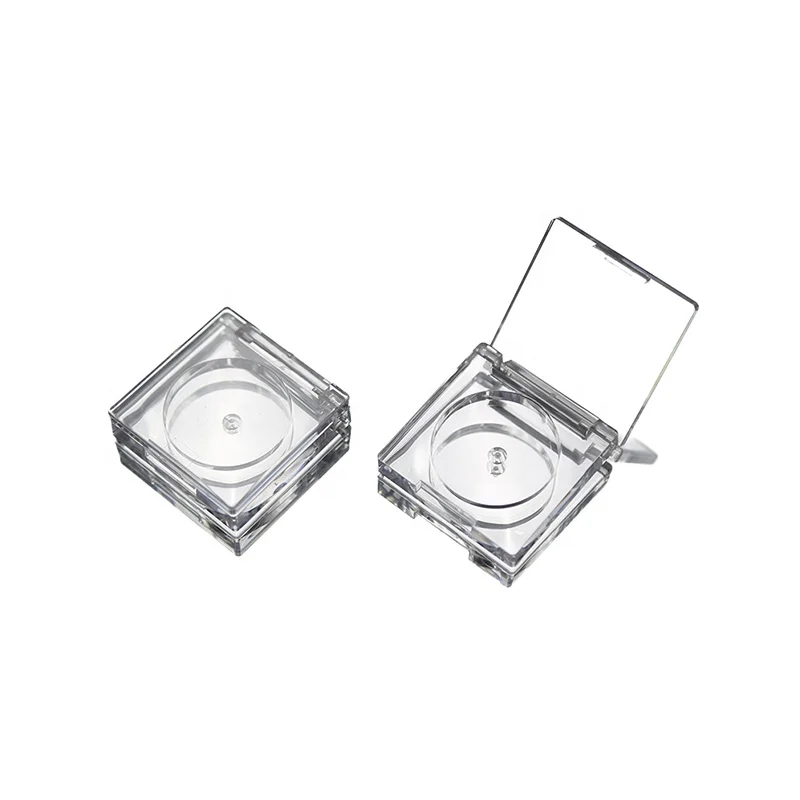 Wholesale Customized Eyeshadow Case Packaging Square Eyeshadow Palette Custom Packaging Boxes for Blush