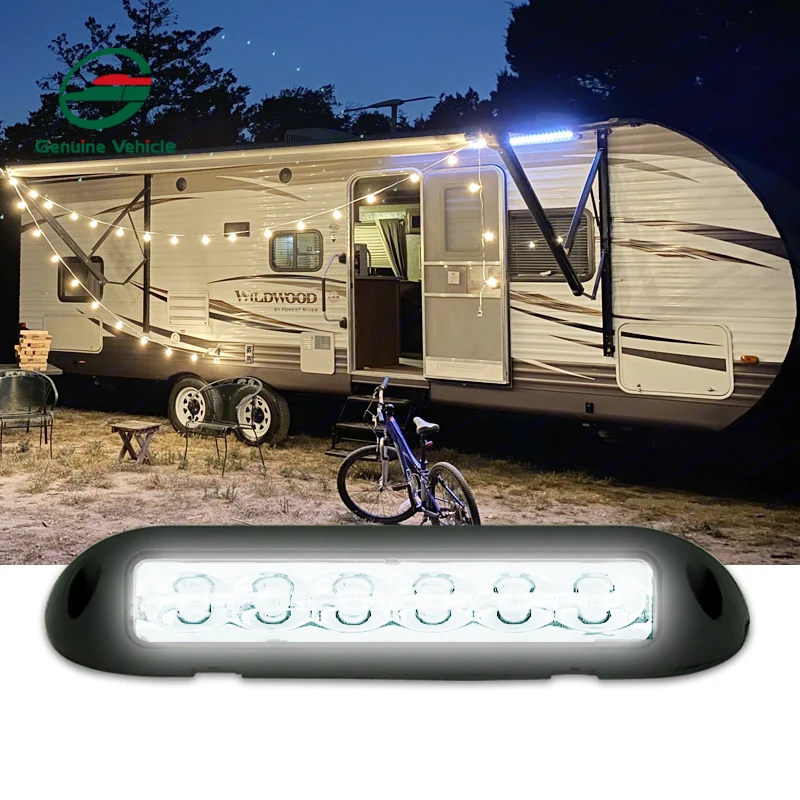 12V 270 RV Porch Light Caravan IP66 LED Awning Lights For Van Camper Motorhome
