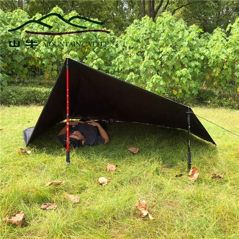 Mountaincattle Factory Hot Selling Teepee Tent Ground Sheet Sunshade Rain Shelter Tarp Camping Hiking