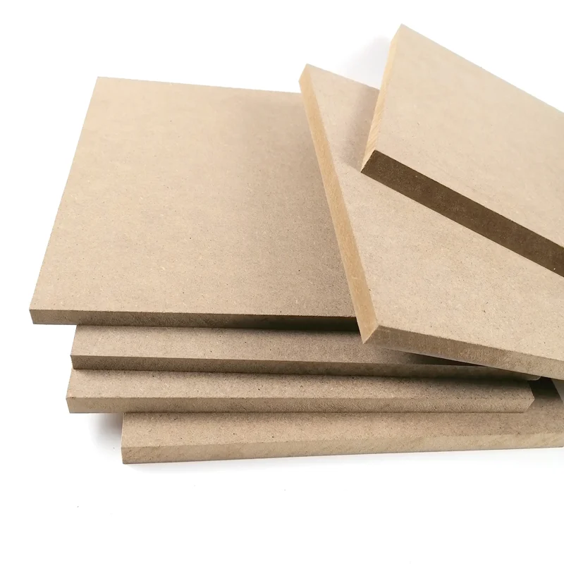 Water resistant Hardboard HDF Plain Blank MDF Board 12mm 15mm 18mm Cheap mdf board