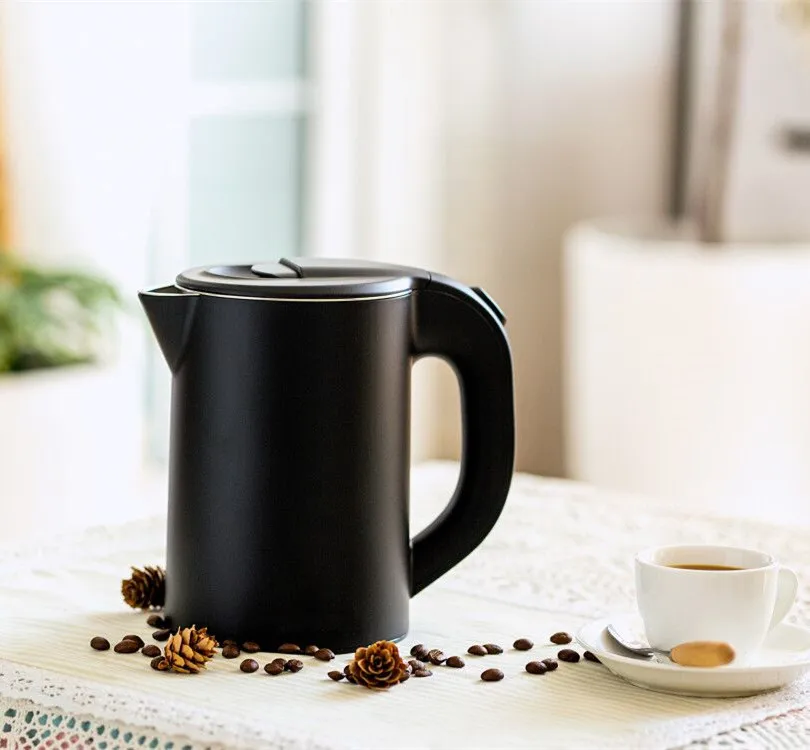 Sachikoo 1L Electric Stainless Steel Water Kettle 360 Degree Rotational Base Portable for Home & Hotel Use