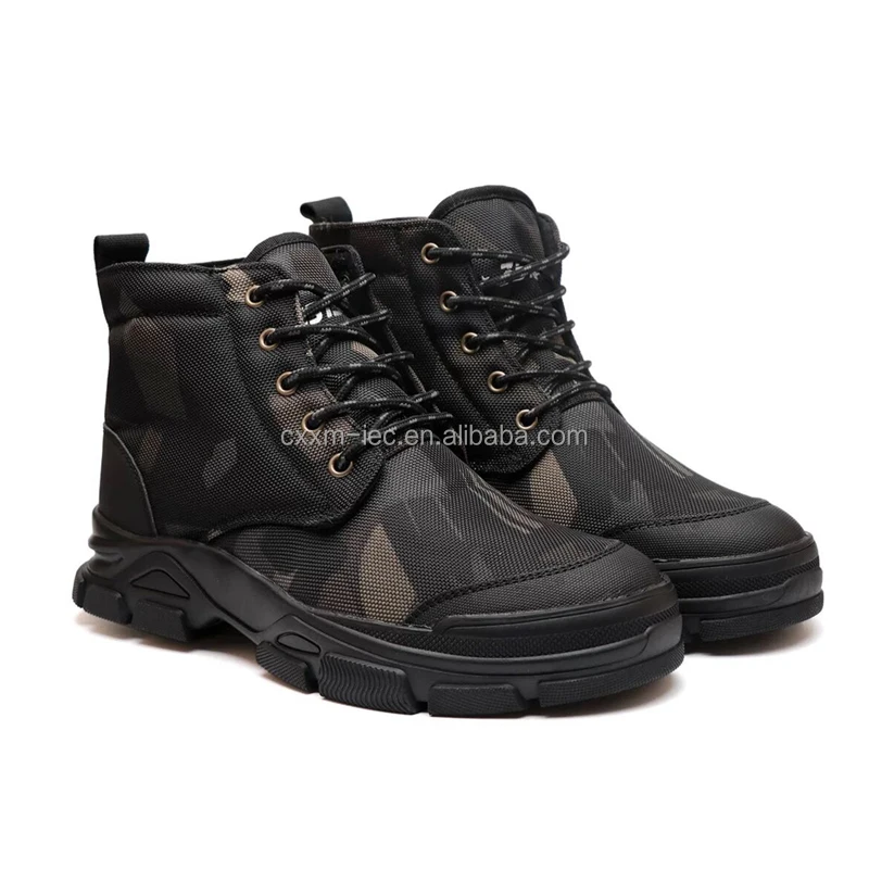 Waterproof Solider Hiking Hunting Tactical Camouflage Boots Warm Snow Shoes For Winter