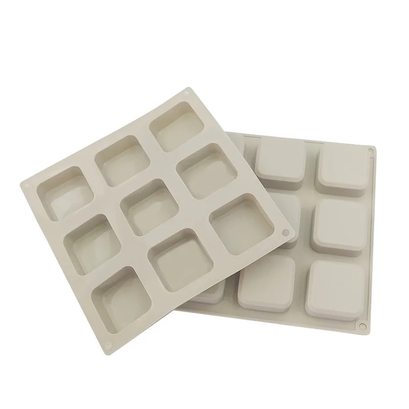 Custom Easy-Release BPA Free Nontoxic DIY Silicone Soap Molds with CE Certification for Soap Molding Custom Soap