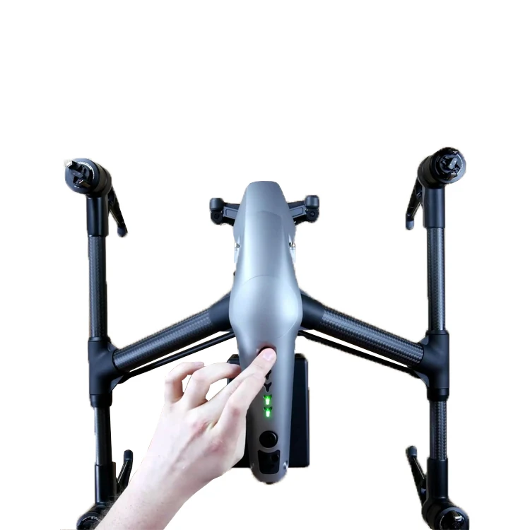 Новейший популярный DJI UAV Inspire 2 четырехосный Профессиональный ультра-прозрачный БПЛА деформируемый самолет