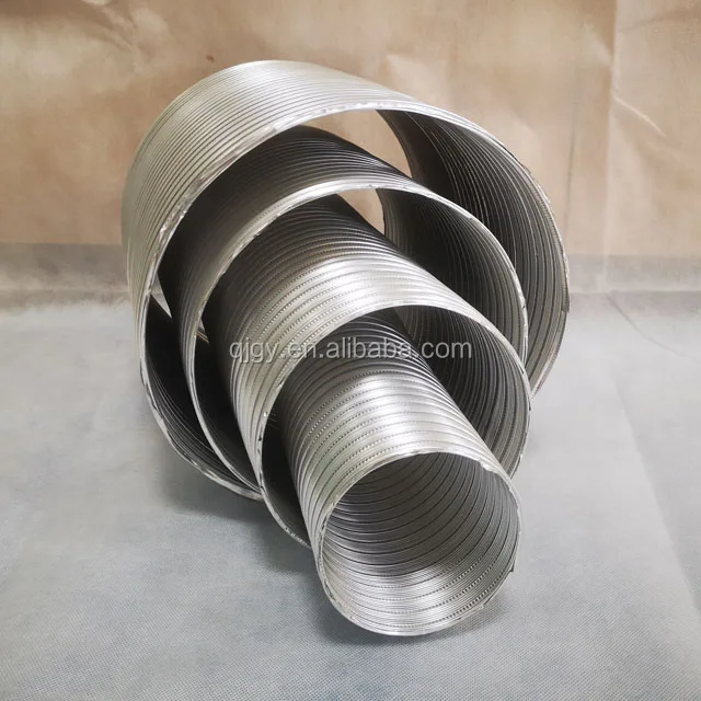 Semi-Rigid Aluminum Flexible air duct for Air Conditioner Parts