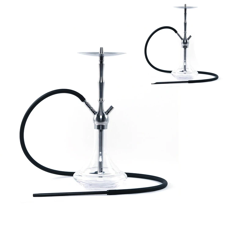 Wholesale portable clear glass water pipe smoking