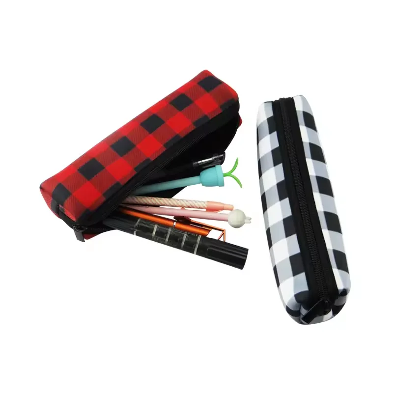 Lowest Price Pencil Bag for Stock Pattern Sublimation Blanks Pencil Cases Bags