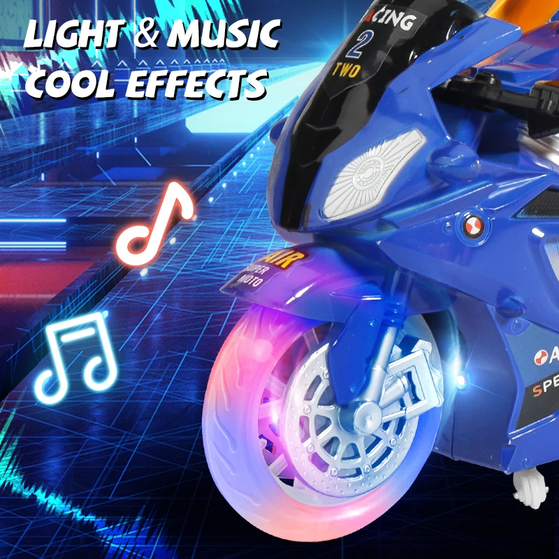 2024 New Product Remote Control Motorcycles Toys Motorcycle Remote Control RC Racing Motorcycles Toy for Kids