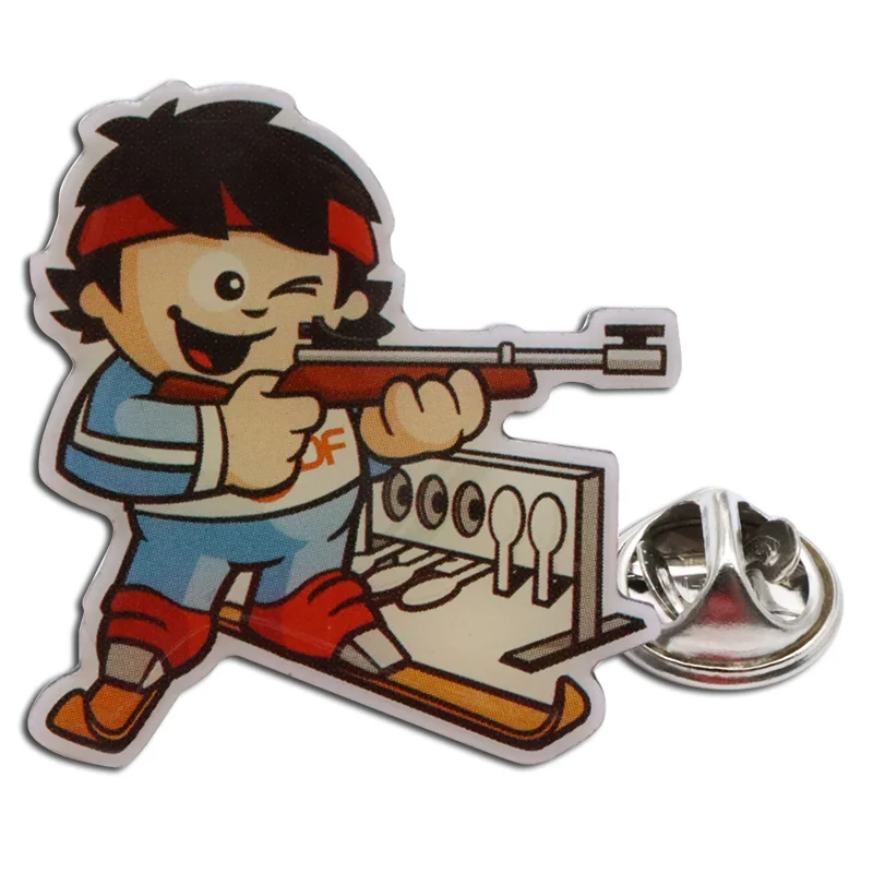 Good selling wholesale alloy pin brooch random cartoon character badge cartoon enamel lapel pins