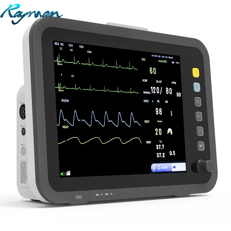 Сертифицированное CE многопараметрическое ветеринарное оборудование портативный Ветеринарный монитор с прямой Заводской ценой