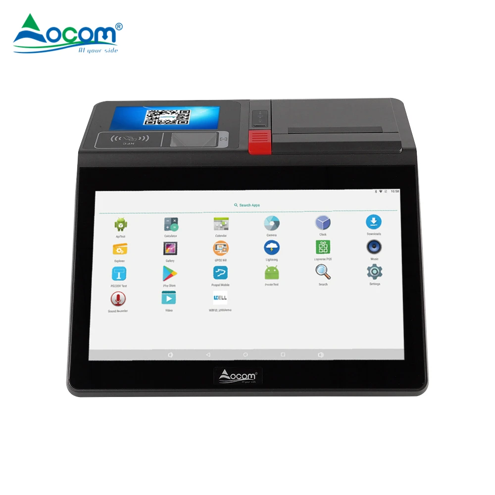 Кассовый аппарат 3g 4g 11 6 дюйма двойной экран smart windows android pos-терминал для розничного ресторана