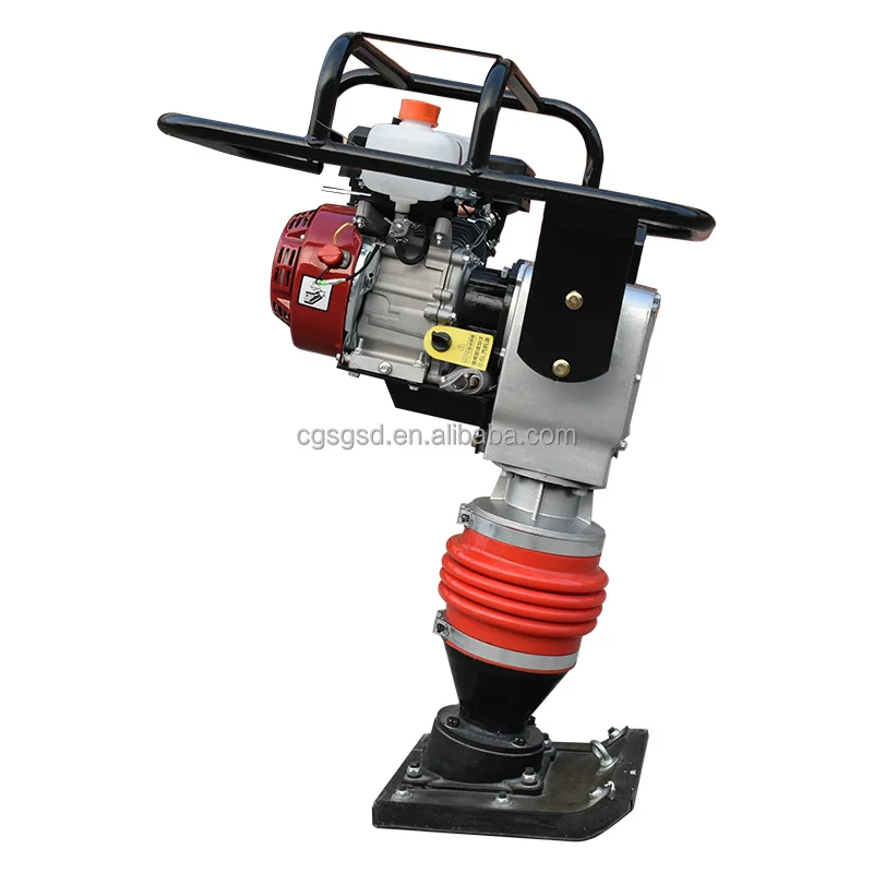 Factory Handheld Compactor Vibrating high quality Engine Gasoline Construction Tools Earth Electric Tamping Rammer Machine Price