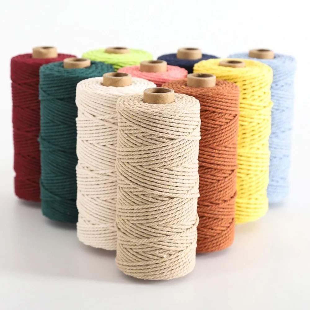 3mm macrame string macrame cotton cord DIY macrame