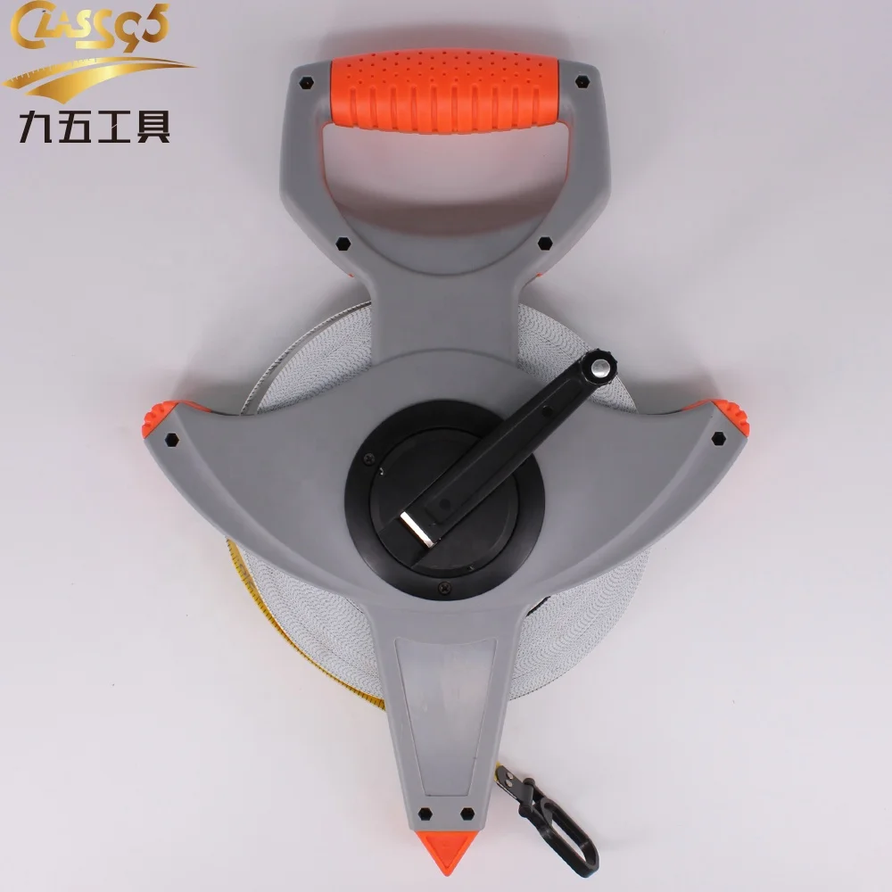 
Retractable ABS Case Fiberglass Tape Measure 50m 