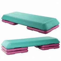 110 aerobic step platform custom logo design adjustable aerobic fitness exercise gym fitness equipment