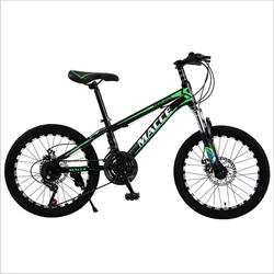 Amazon hot sale 21 Speed double disc brake 20 inch Mountain Bicycle variable speed off-road driving bikes for children