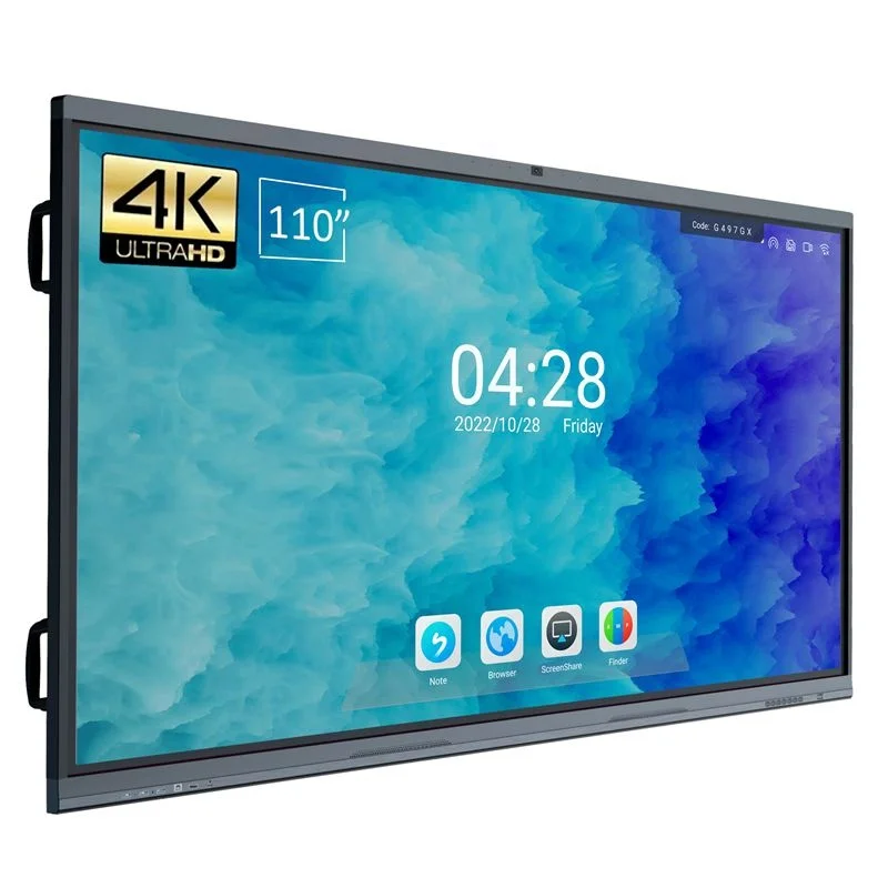 65'75'85'86'LCD Touch screen Board Android Window Dual System Smart interactive board