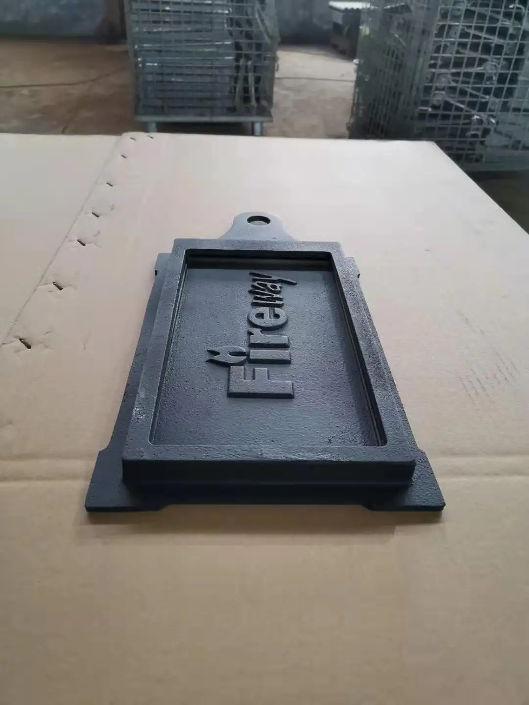 Cast iron material fire damper