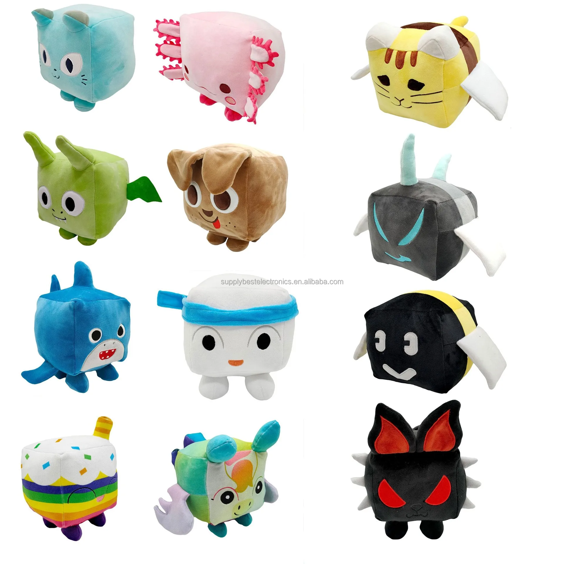 21 стиль Pet симулятор X большие игры кошка плюшевая игрушка трансграничной Большой Игры плюшевых украшений игрушки для детей подарки