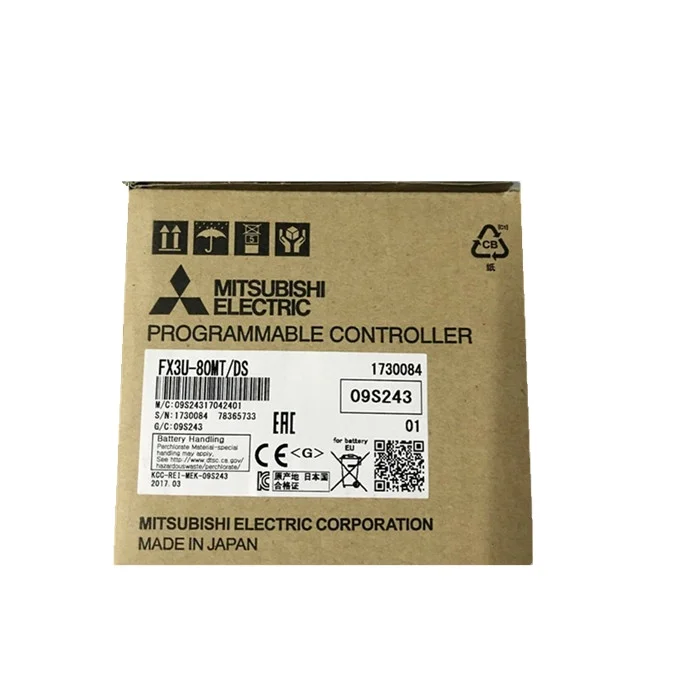 Programmable controller FX3U-80MT/DS FX3U80MTDS in stock