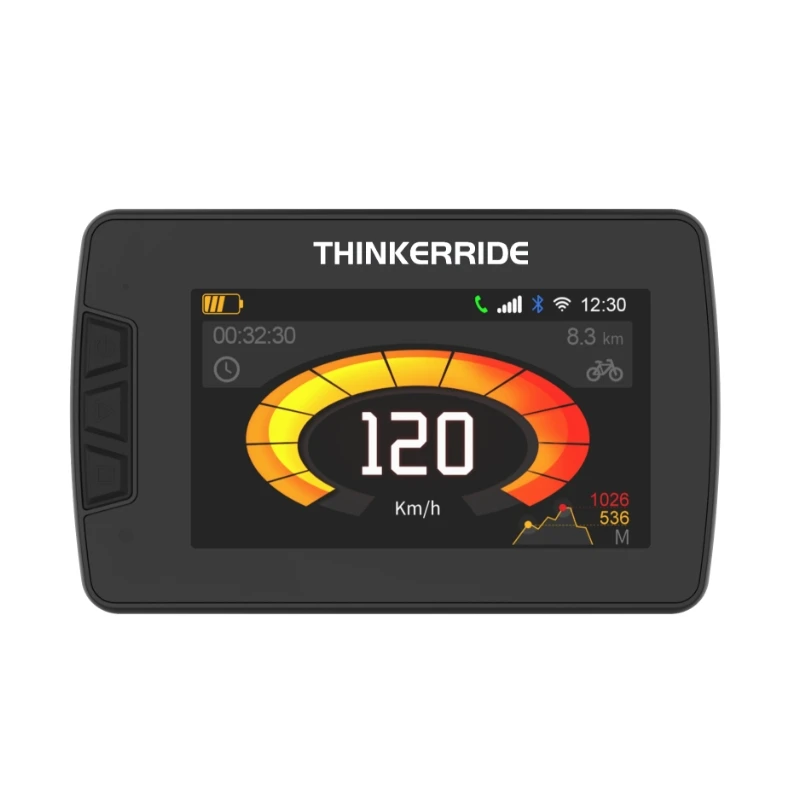 Daily Casual Simple Style Movement Temperature Digital Meter For Motorcycle