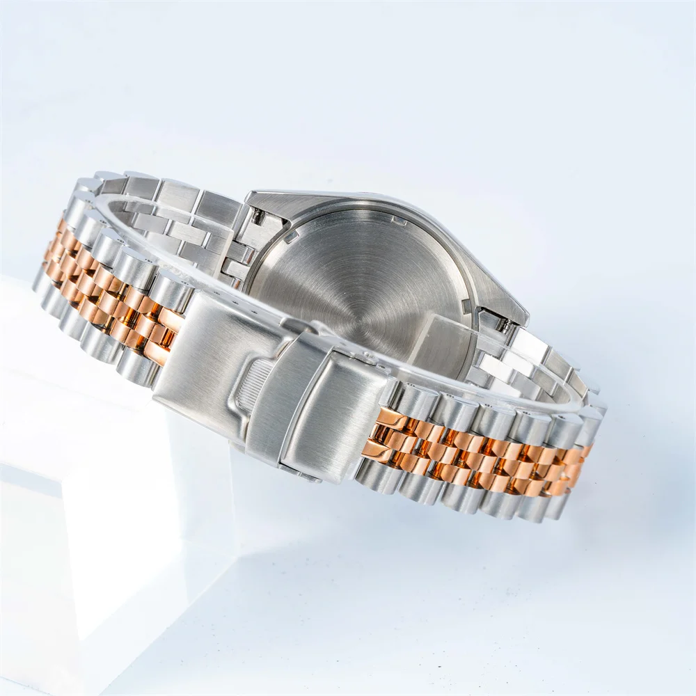 Wholesale Luxury Diving Luminous Calendar Auto Date Relojes De Alta Gama White Dive Watch Steel