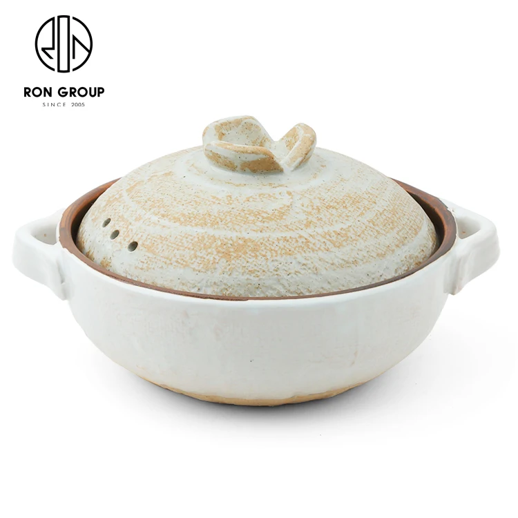 Ceramic Casserole Japanese Clay Cooking Pots Kitchen Soup Food Warmer Cookware Sets Hotel Catering Hot Casseroles Pot With Lid